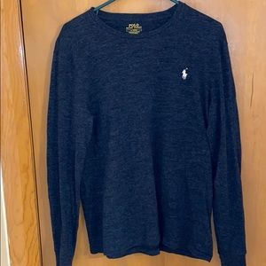 POLO Men's Medium Ralph Lauren NWOT Heather blue